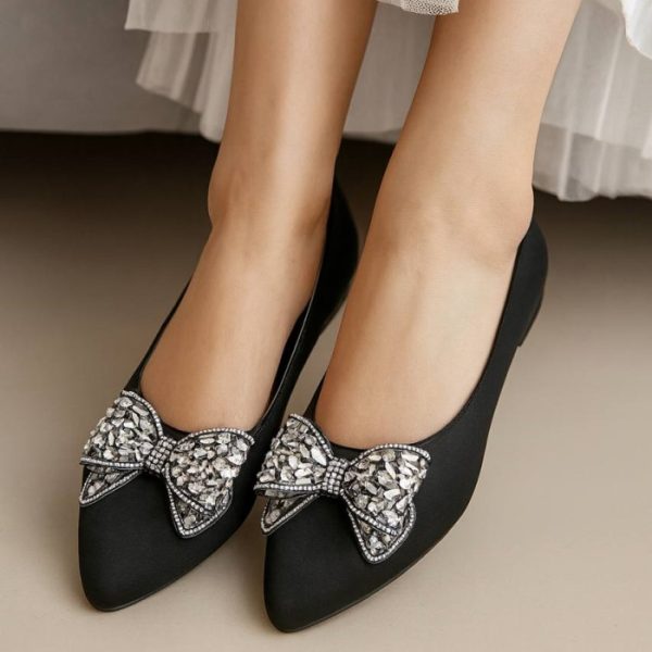 کفش سایزبزرگ زنانه پاپیون