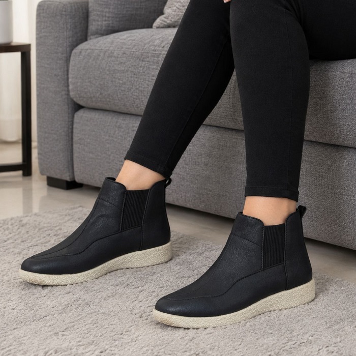 nim-boot-zanane-size-bozorg-baghal-kesh.jpg نیمبوت زنانه سایز بزرگ بغل کش با طراحی شیک و راحت
